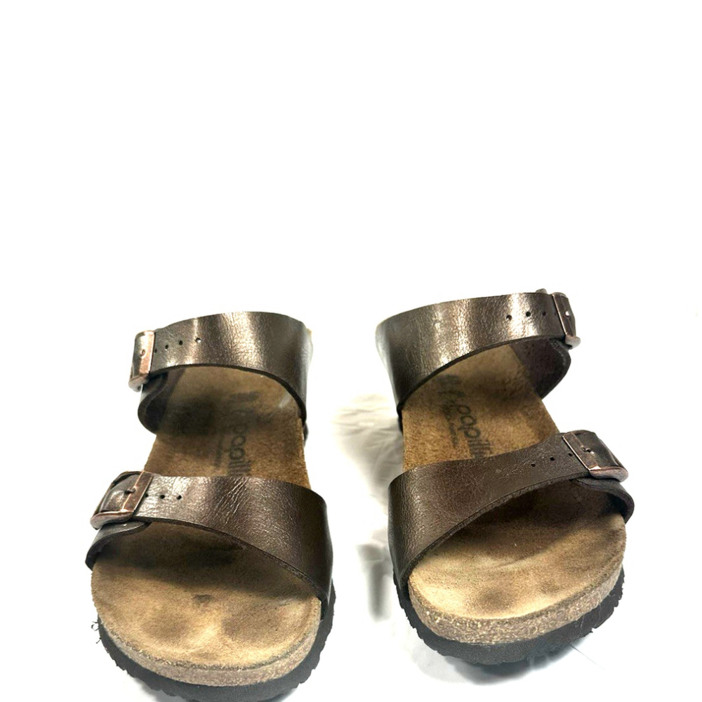 BIRKENSTOCK Dorothy Graceful Papillio Wedge Sandal in Bronze Toffee 40 - Picture 5 of 16
